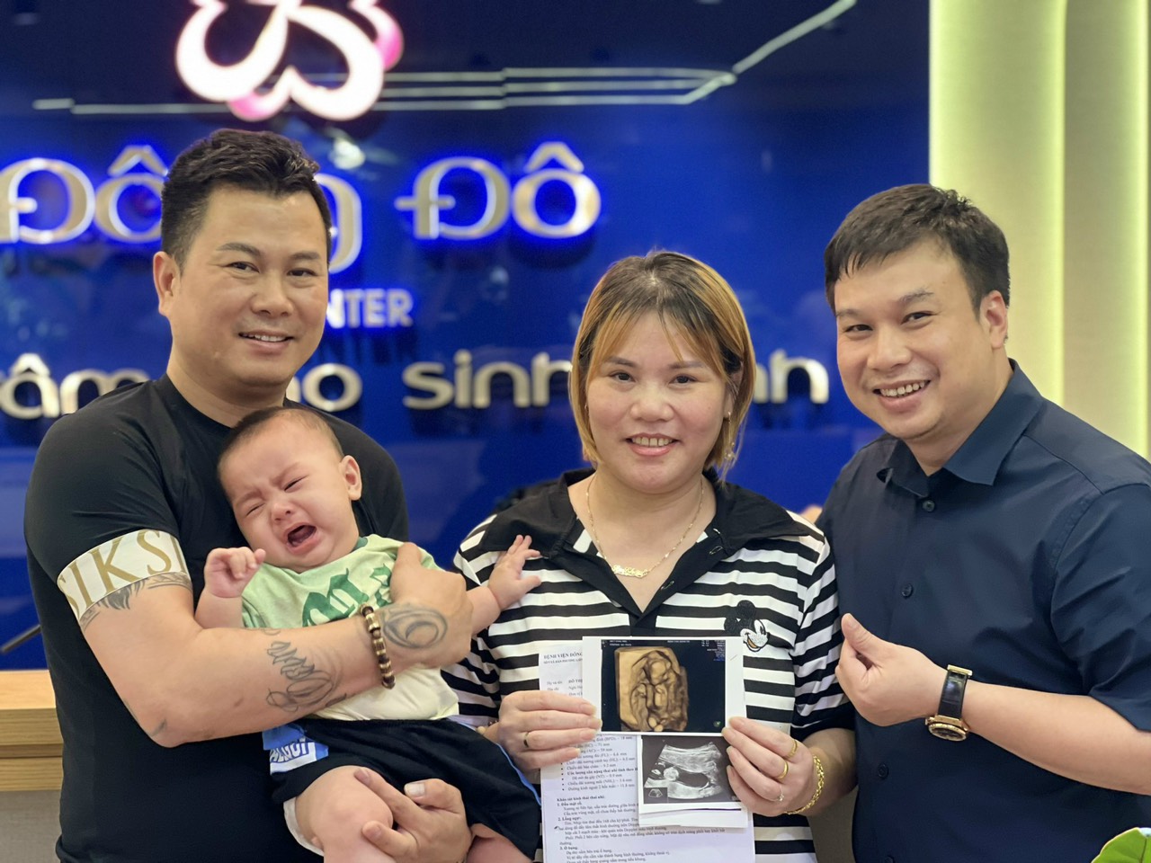 U50, AMH thấp: Hai chị em ruột cùng đón bé yêu thành công