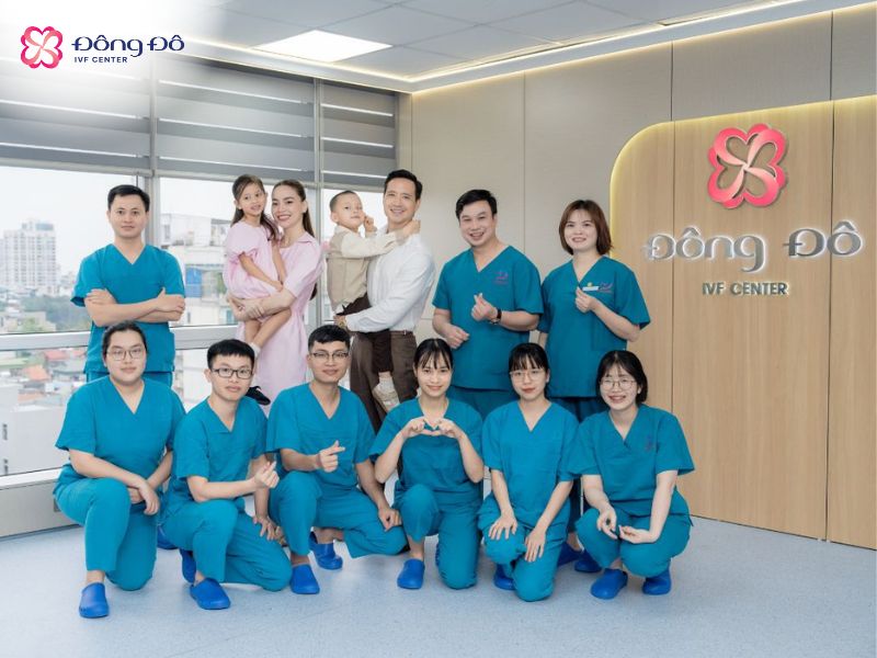 Đông Đô IVF Center quy tụ đội ngũ bác sĩ và chuyên gia phôi học giàu kinh nghiệm