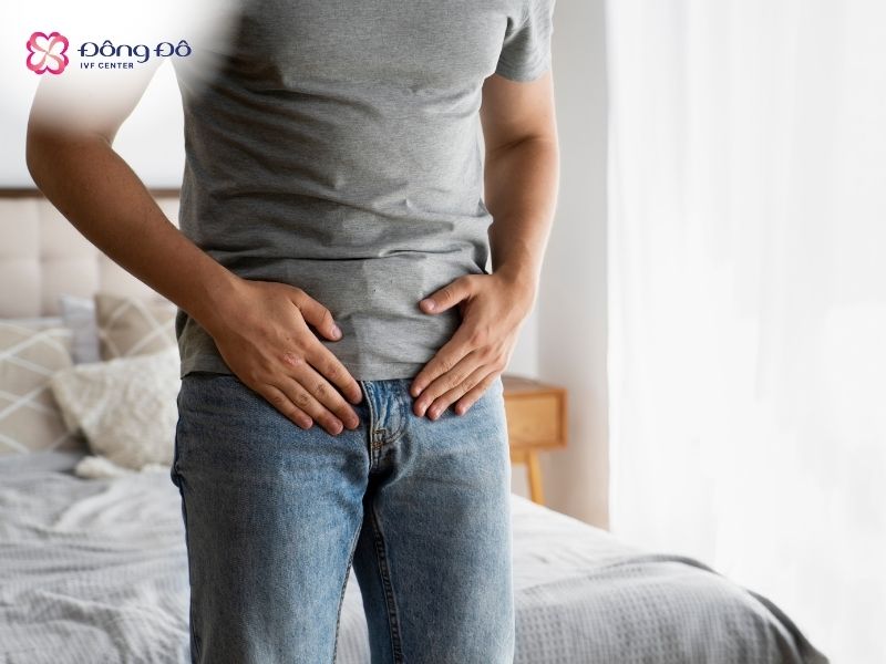 Giãn tĩnh mạch thừng tinh cũng có thể gây đau âm ỉ ở vùng bụng