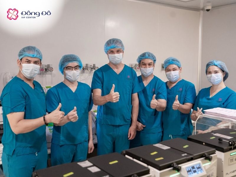 Đội ngũ chuyên gia y tế tại Đông Đô IVF Center thường xuyên giao lưu chuyên môn với chuyên gia quốc tế