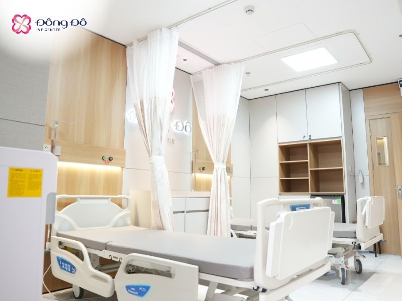 Cơ sở vật chất tại Đông Đô IVF Center đảm bảo sạch đẹp, hiện đại và riêng tư