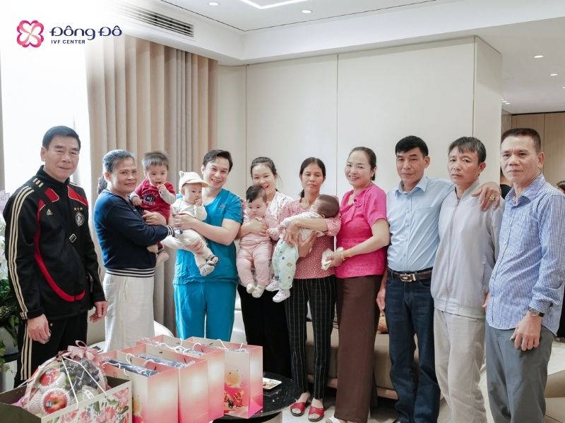 Các em bé IVF tại Đông Đô IVF Center lớn lên khỏe mạnh