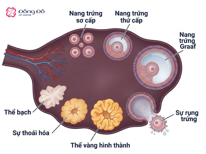 Trứng lép là những trứng chỉ phát triển đến mức 3-5mm vì các nguyên nhân khác nhau