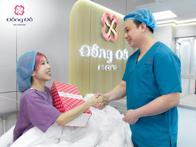 Nữ ca sĩ Trang Pháp lựa chọn trữ đông trứng tại Đông Đô IVF Center